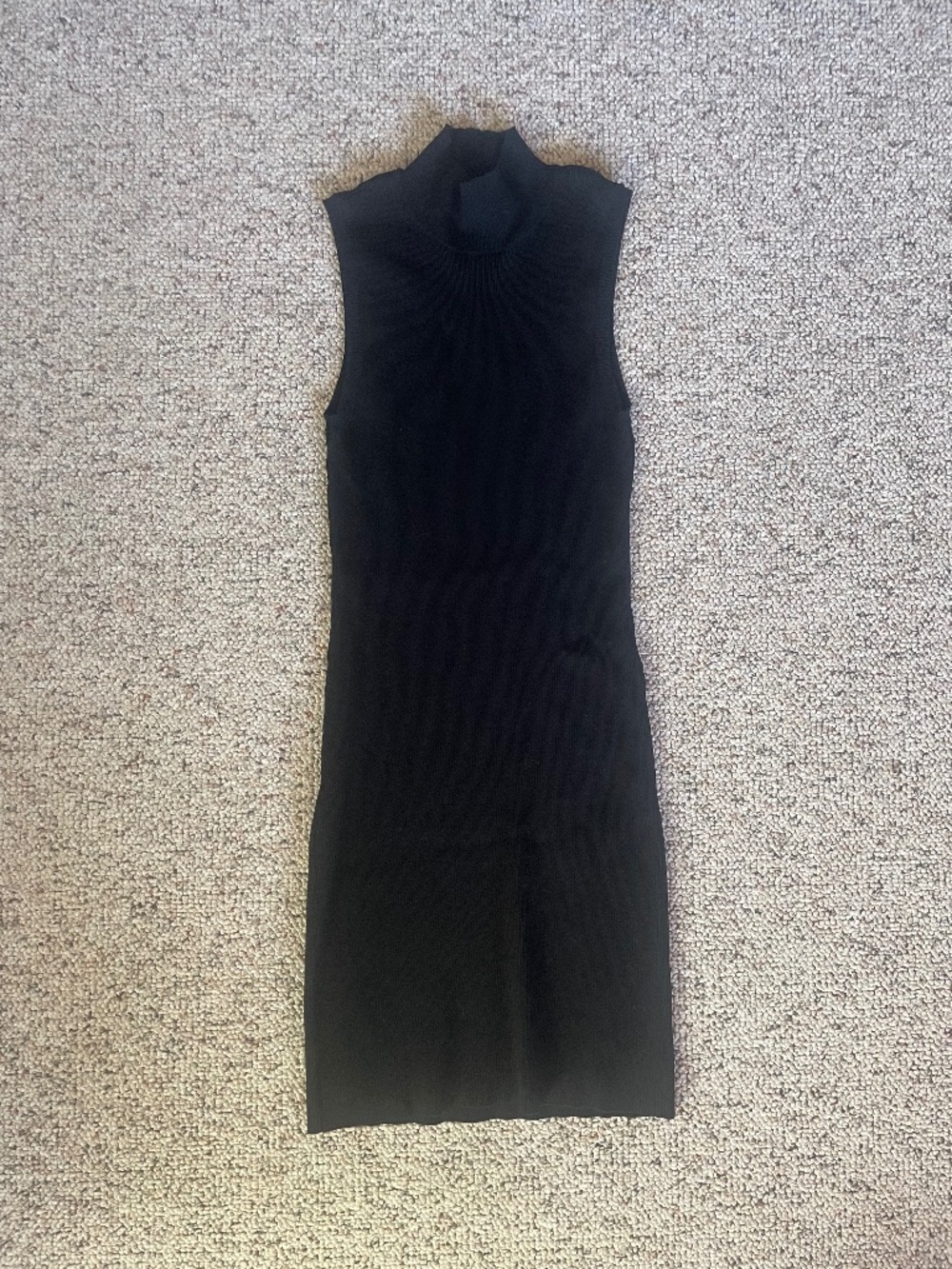 Sanctuary Ribbed Black Dress xs